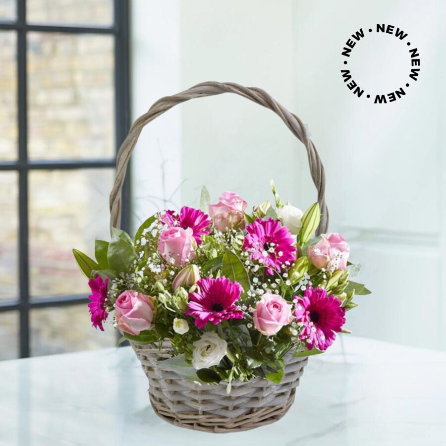 The rox basket. roxanas flowers. www.roxanas.co.uk